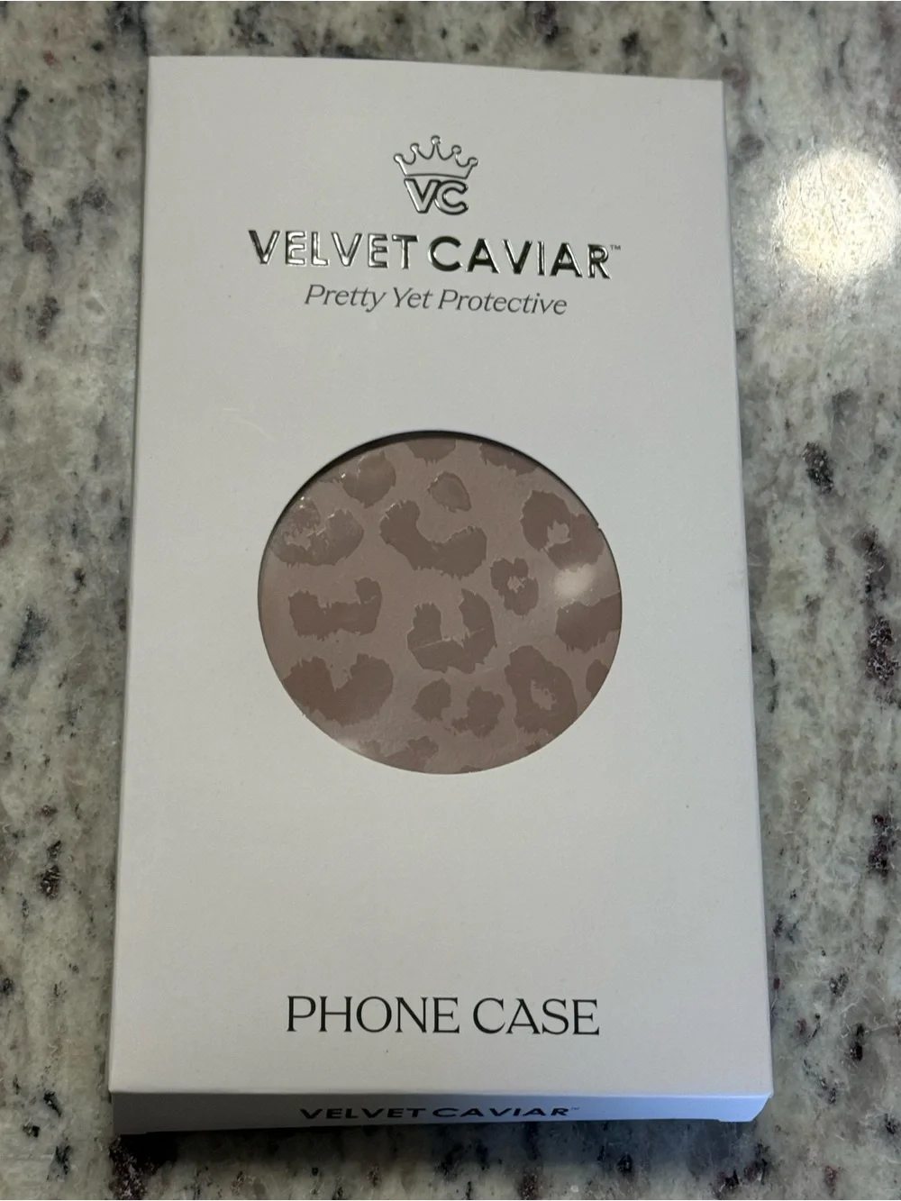 Velvet Caviar Leopard Print Protective Phone Case 16 PRO MAX. Bought wrong size